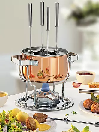 SPRING | Fondue-Garnitur DAVOS Culinox 17 cm verkupfert | 